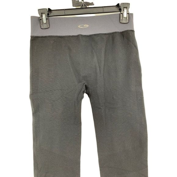 Womens Champion Legging Size Medium Duo Dry Base Layer Capri Pants 1532 black - Picture 5 of 8